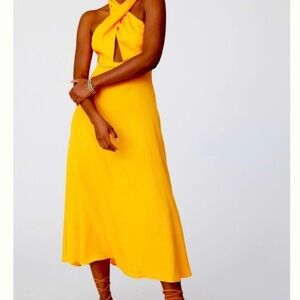 FARM RIO for ANTHROPOLOGIE halter dress